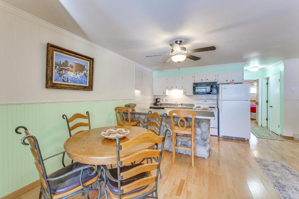 Main Street Red River Condo with Fireplace and Views!